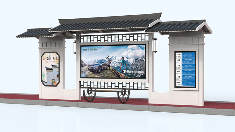 公交候車(chē)亭安裝的注意事項(xiàng)